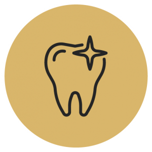 V Dental Teeth Whitening Icon